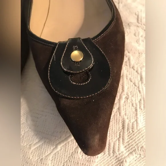 Jimmy Choo Brown flats - Picture 4 of 8